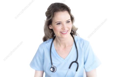 Smiling doctor - Stock Image - F039/6395 - Science Photo Library