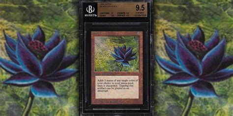 Magic: The Gathering Black Lotus sells for $166K in a recent auction