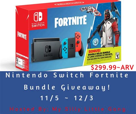 Switch Fortnite Bundle Giveaway - SaraLee's Deals Steals & Giveaways