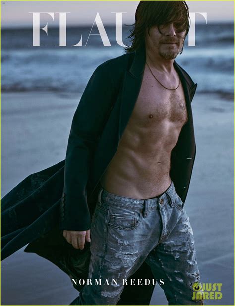 Norman Reedus Goes Shirtless for Hot 'Flaunt' Cover!: Photo 3305928 ...