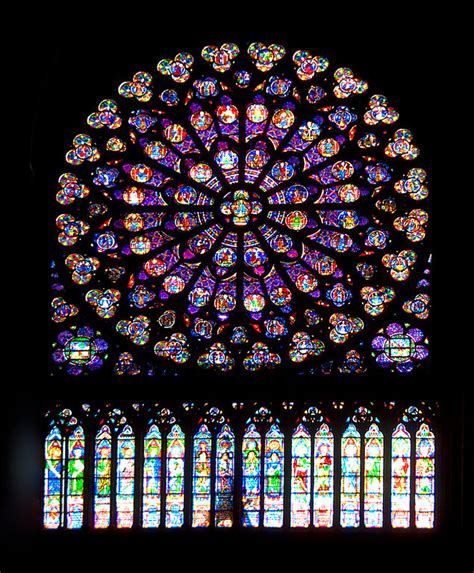 The Stained Glass Windows of Notre Dame de Paris - nslphotography