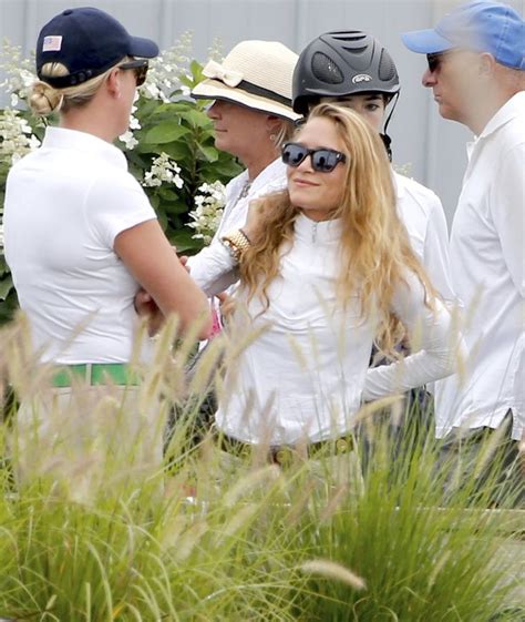 Mary-Kate Olsen Shows Off Her Wedding Ring While Riding a Horse in the Hamptons | Mary kate ...