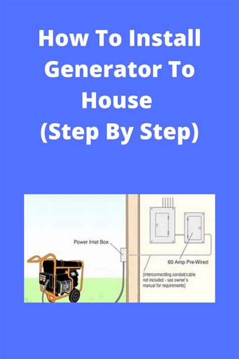 How To Install Generator To House (Step By Step) - Generators Zone