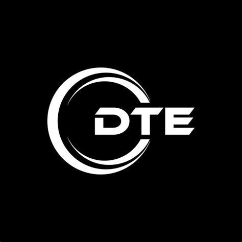 DTE Logo Design, Inspiration for a Unique Identity. Modern Elegance and Creative Design ...