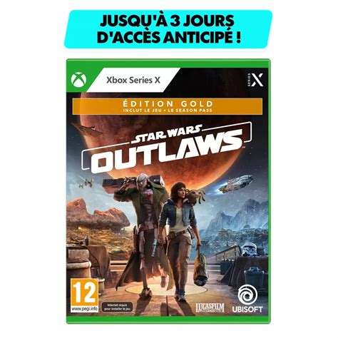 Star Wars Outlaws Edition Gold Xbox Series X pas cher - Auchan.fr