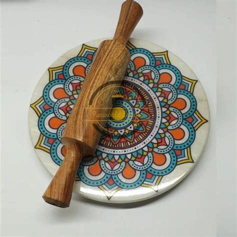 White Chakla Belan Marble, For Kitchen at Rs 550/piece in Moradabad | ID: 23248231955