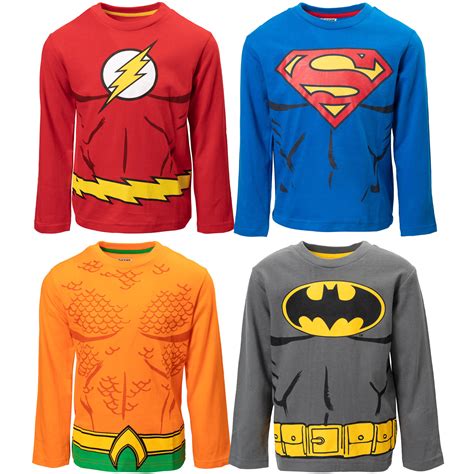 DC Comics Superman Boys Box Graphic & Panel Graphic T-Shirts 2-Pack, Sizes 4-18 - Walmart.com