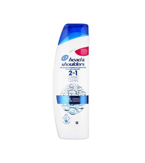 Head and Shoulders 2 in 1 Classic Clean Anti Dandruff Shampoo 225ml | Wealzin