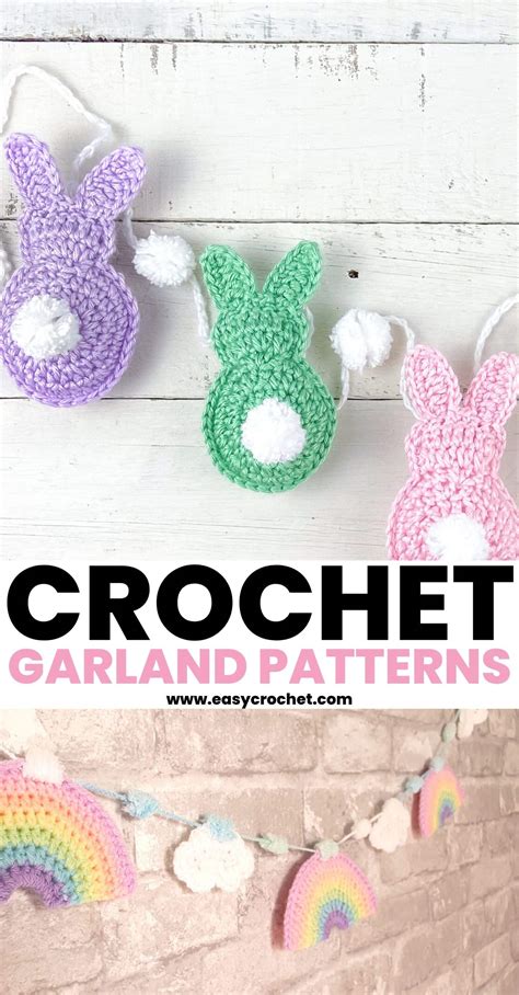 17 Crochet Garland Patterns for Every Season - Easy Crochet Patterns