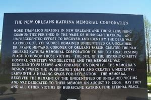 Hurricane Katrina Memorial (New Orleans)