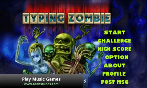 Typing Zombie - Droid Gamers