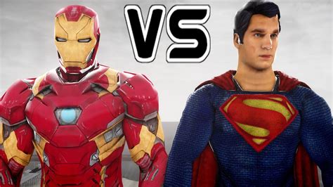 IRON MAN VS SUPERMAN - EPIC SUPERHEROES BATTLE | DEATH MATCH - YouTube