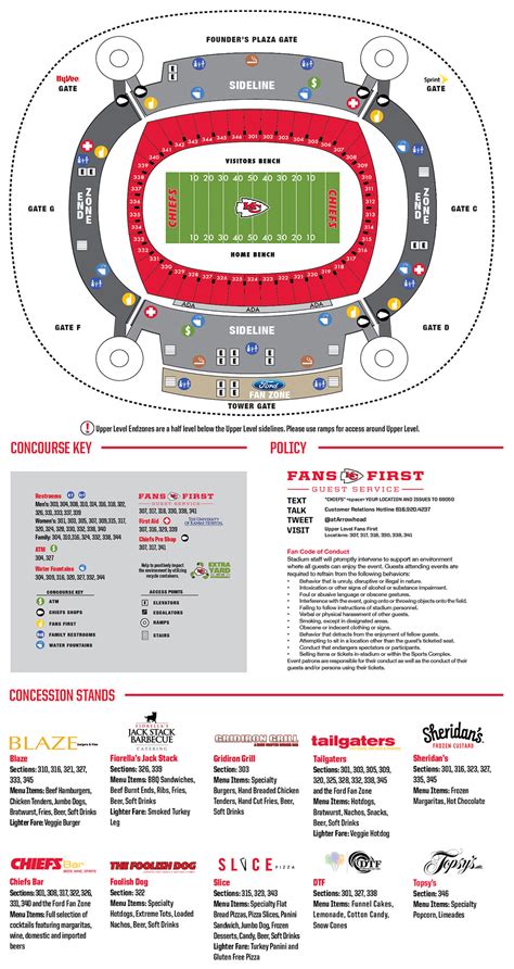 Stadium Maps | Chiefs.com