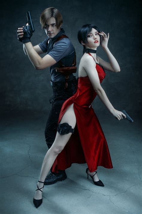 Leon Kennedy & Ada Wong by Lucher & CarryKey [self] : residentevil