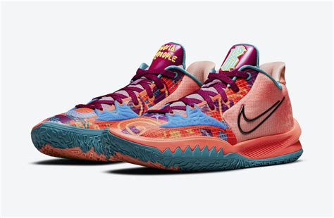 Nike Kyrie Low 4 1 World 1 People CW3985-600 Release Date - SBD