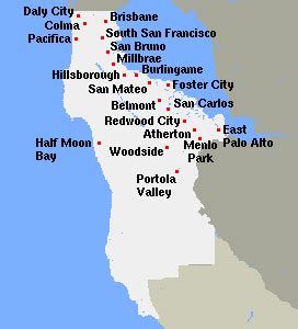 San Mateo County Genealogy - Maps