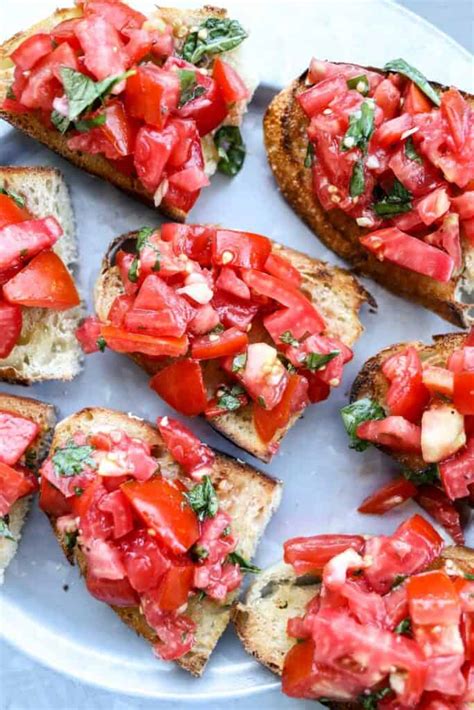 Easy, Classic Bruschetta Recipe - Female Foodie