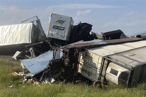 Train Derailment in Northern Montana Spills Freight, but Hazmat Car Safe