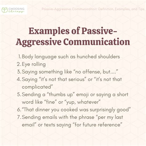 10 Ways to Improve Your Passive-Aggressive Communication Style