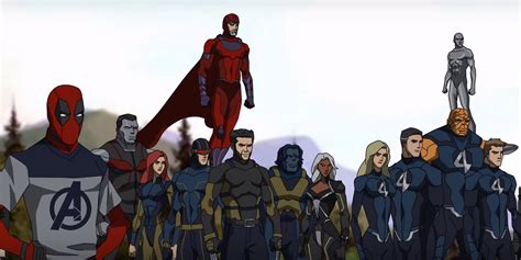 The X-Men and Fantastic Four Star in Avengers 4 Animated Trailer