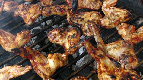 Chicken On The Barbecue Free Stock Photo - Public Domain Pictures