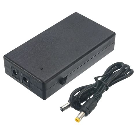 12V 2A 22.2W UPS Uninterrupted Power Supply Backup Power Mini Battery For Camera Router 111 x 60 ...