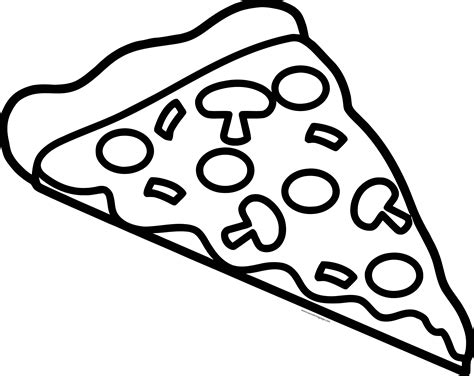 Pizza Coloring Page WeColoringPage 61 – Wecoloringpage.com