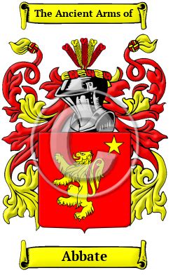 Abbate Name Meaning, Family History, Family Crest & Coats of Arms