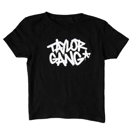 Kids Team T-Shirt in Black – Taylor Gang Merchandise