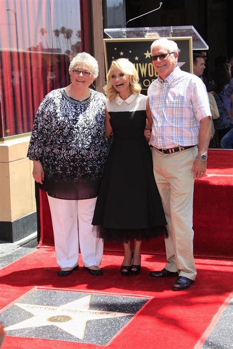 LOS ANGELES, JUL 24 - Kristin Chenoweth, parents at the Kristin ...