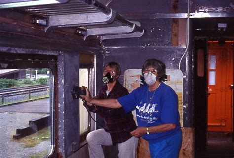 1-Railcar interior restoration - Langley Heritage Society