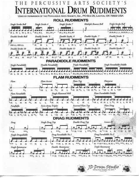 must learn r Drum Sheet Music, Drums Sheet, Drum Lessons, Music Lessons, Drum Rudiments, Drum ...