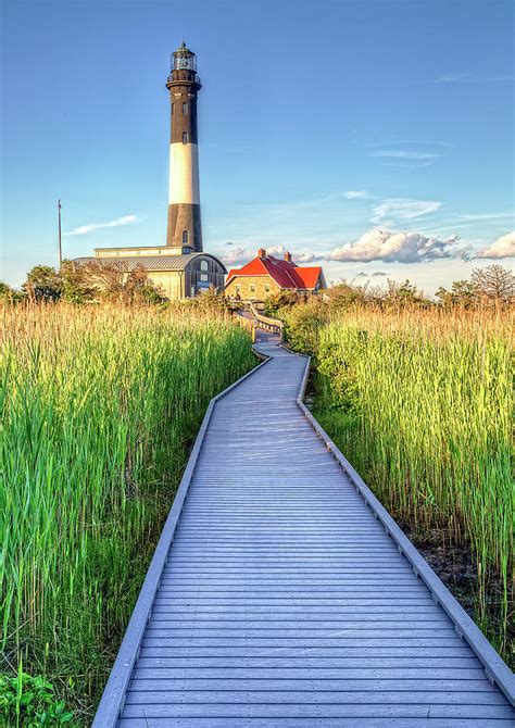 Fire Island Lighthouse Photograph by Frank Silverman - Pixels