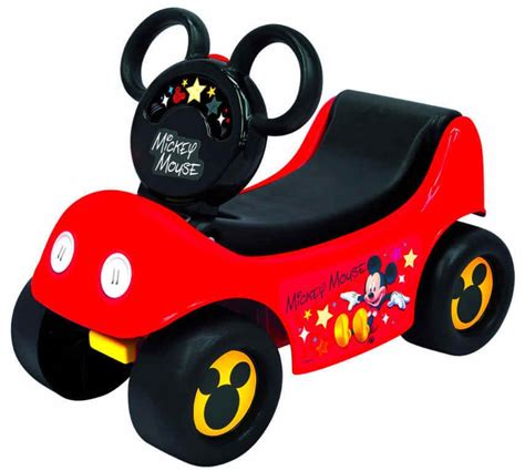 Disney Mickey Mouse Happy Hauler Ride On Toy 2in1 Wagon Sound Effects Kids Car #Disney | Mickey ...