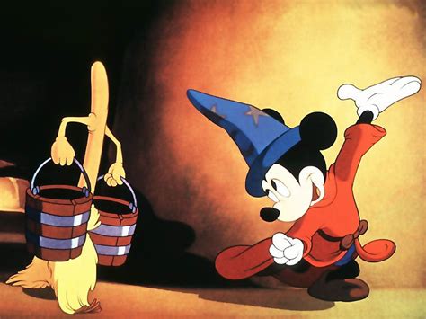 Mickey Mouse Fantasia Wallpaper - WallpaperSafari