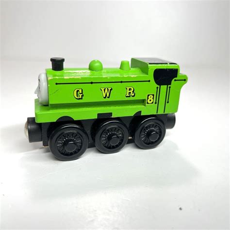 Thomas The Train DUCK GWR Tank Engine No 8 Green Wooden Railway 2012 ...