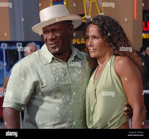 Cast member Ving Rhames (L) and his wife Deborah Reed attend the premiere of the motion picture ...