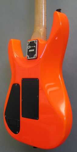 1991 Charvel Fusion Deluxe Fluorescent Orange > Guitars Electric Solid ...