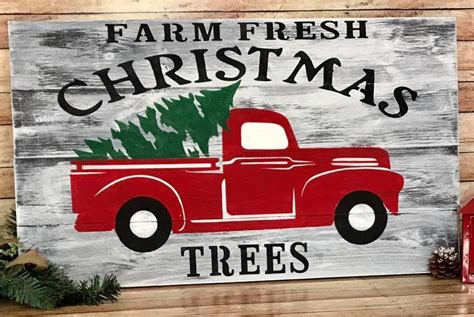 24x14 wood sign stencil and painted | Sign stencils, Vintage truck ...