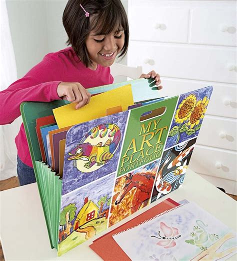 My Art Place Expandable Color-Tabbed Art Storage Portfolio - Walmart ...