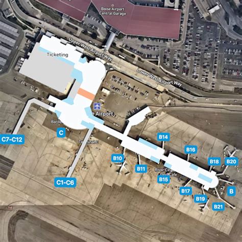 Boise Airport Map: Guide to BOI's Terminals