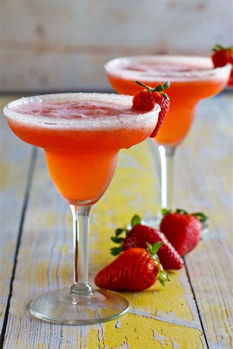 Strawberry Margaritas Recipe - Recipe Girl