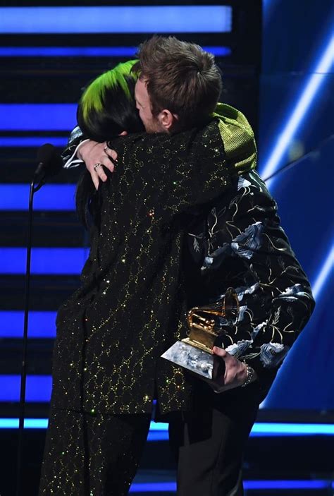 Billie Eilish Celebrates Grammy Win with Brother and Best Friend