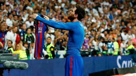 Lionel Messi celebration vs Real Madrid: Barcelona legend's infamous ...