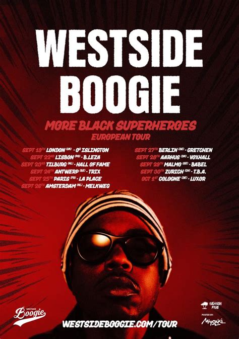 WESTSIDE BOOGIE ‘MORE BLACK SUPERHEROES’ EUROPEAN TOUR ANNOUNCED | Shady Records