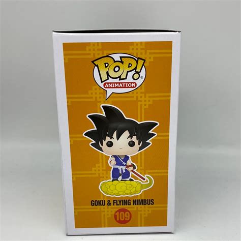 Funko Pop! Animation: Dragon Ball Goku & Flying Nimbus #109 Vinyl ...