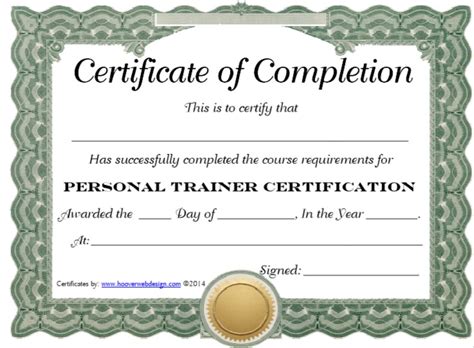 17 Free Training Certificate Templates - Free Word Templates