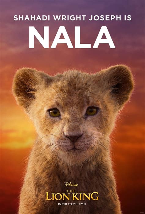 The Lion King poster - Young Nala - The Lion King 2019 Photo (42834772) - Fanpop