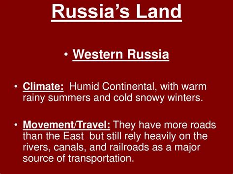 Russia (Chapter 8 & 9). - ppt download