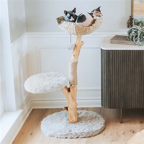 Mau Lifestyle Gray Uni Cat Tree, 43" H | Petco